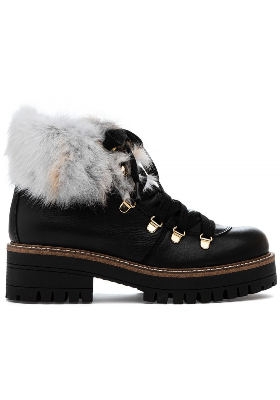 Women 275 Central Boots | Eberle Boot Black Leather