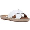 Women 275 Central Sandals | Mito-B Espadrille Sandal White Leather