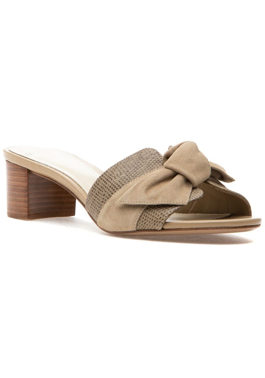 Women Alexandre Birman Sandals | Maxi Clarita Block 45 Sandal Semolina