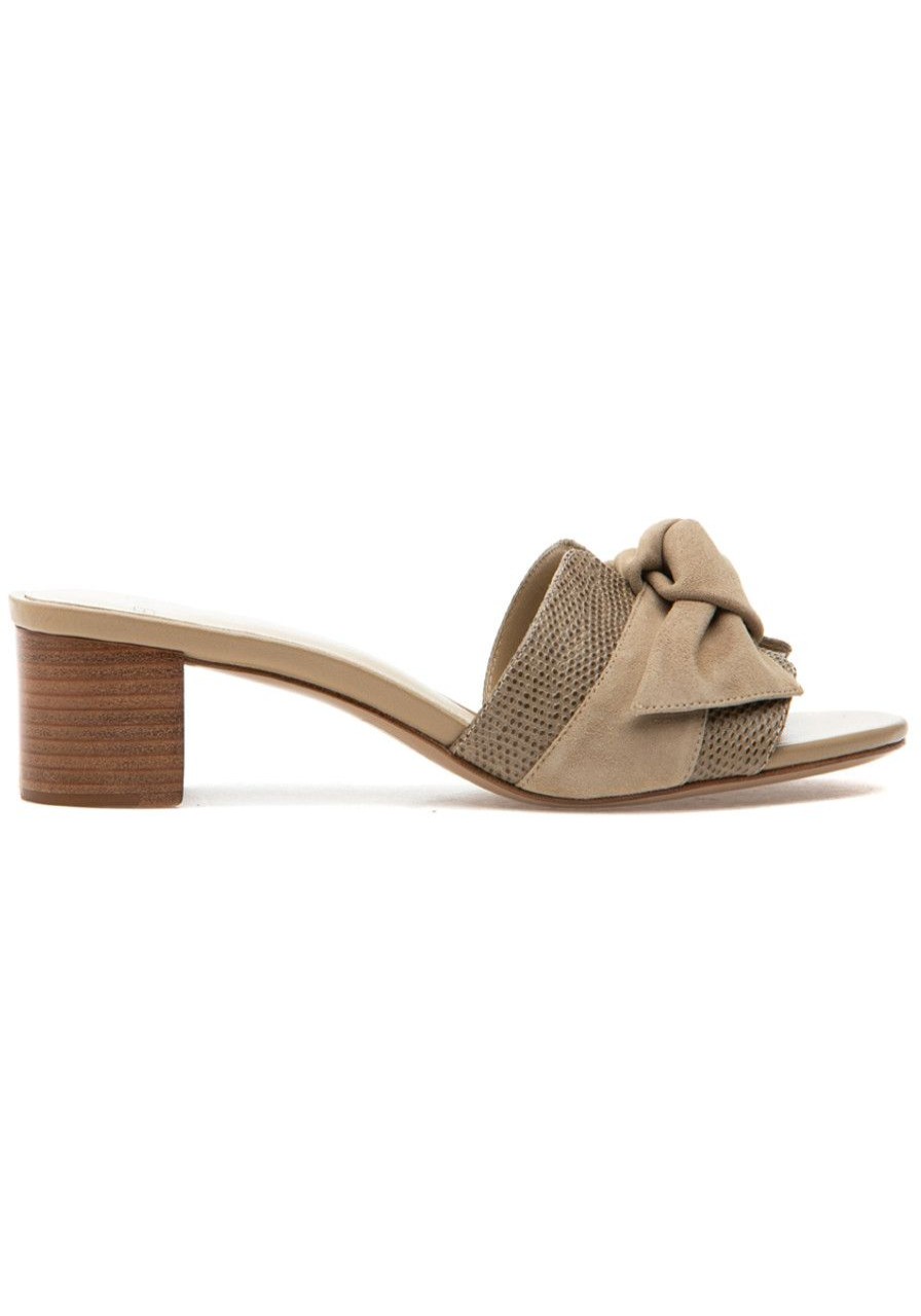 Women Alexandre Birman Sandals | Maxi Clarita Block 45 Sandal Semolina
