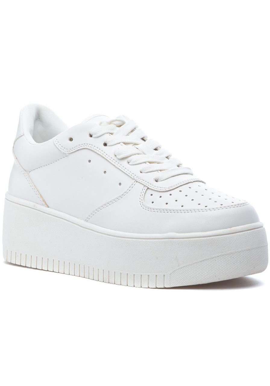 Women Steve Madden Sneakers | Rocket Sneaker White
