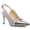 Women 275 Central Pumps | Mark Pump Pewter Leather