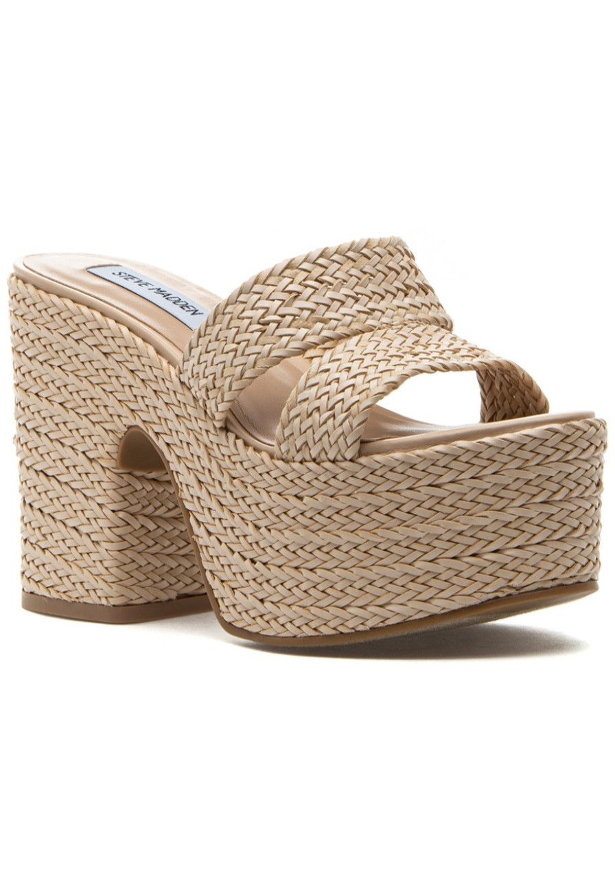 Women Steve Madden Sandals | Gianni Sandal Natural