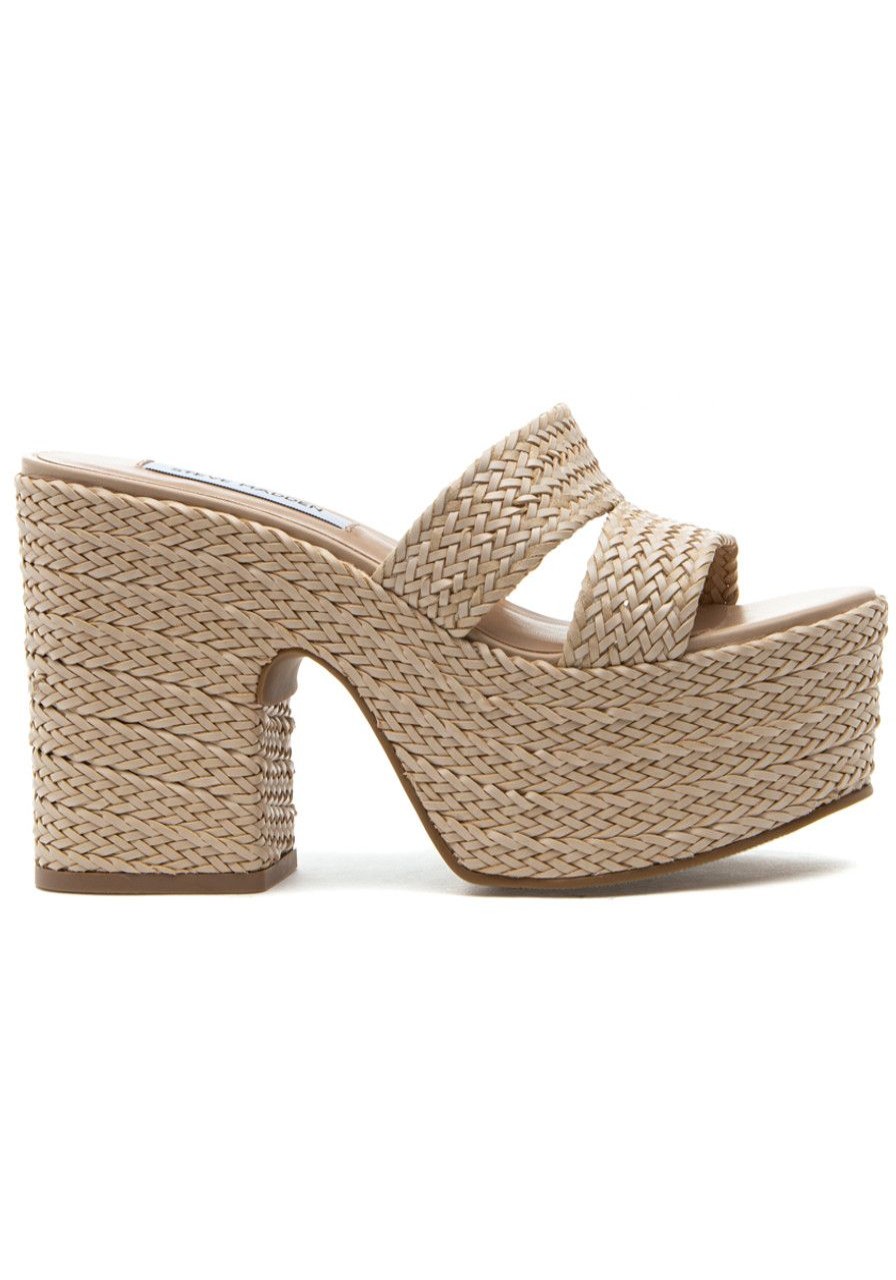 Women Steve Madden Sandals | Gianni Sandal Natural