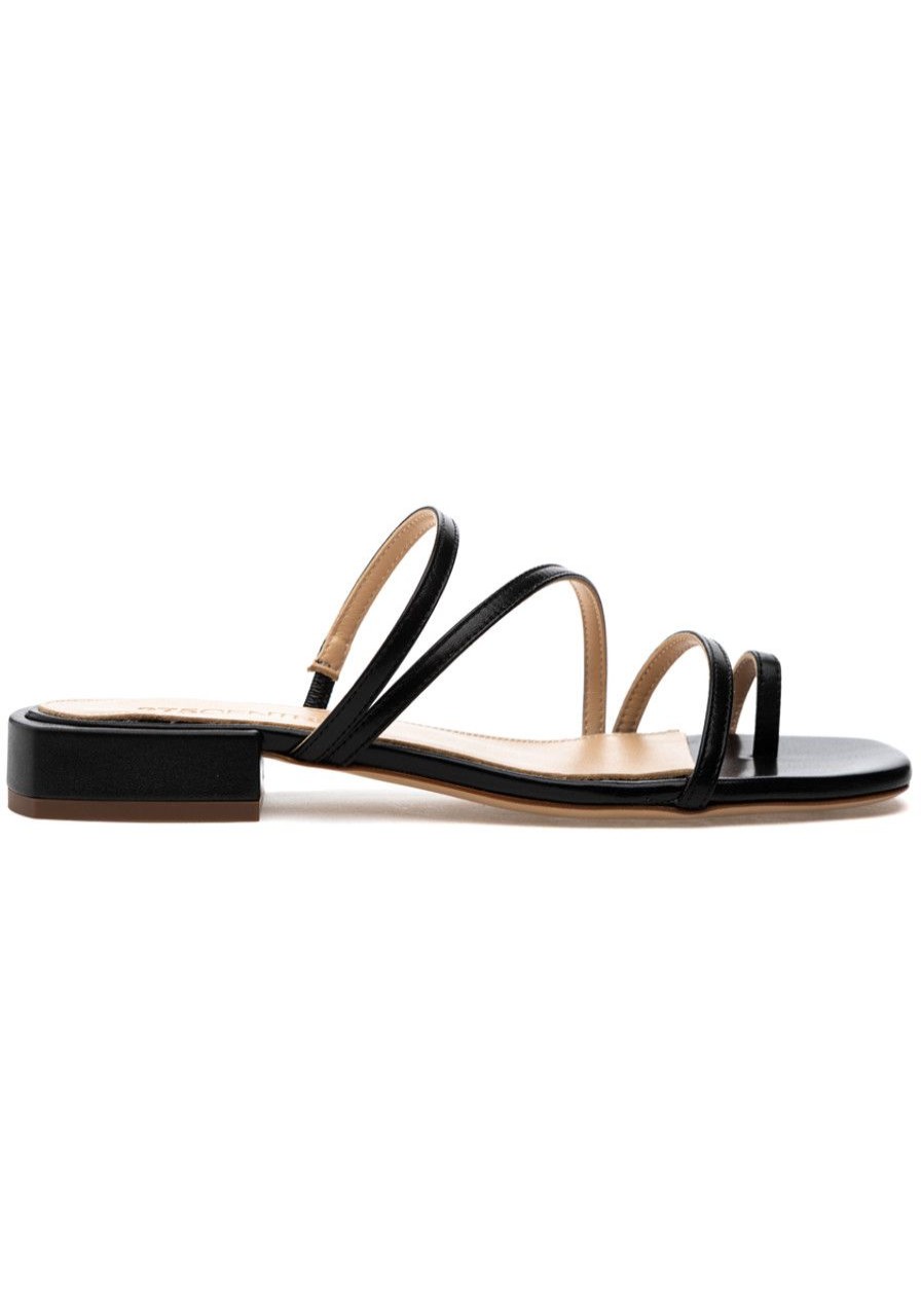 Women 275 Central Sandals | Fantastic Sandal Black Leather