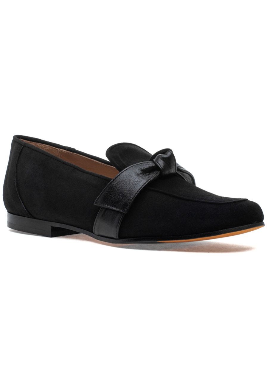 Women 275 Central Loafers & Oxfords | Pamela Loafer Black Suede