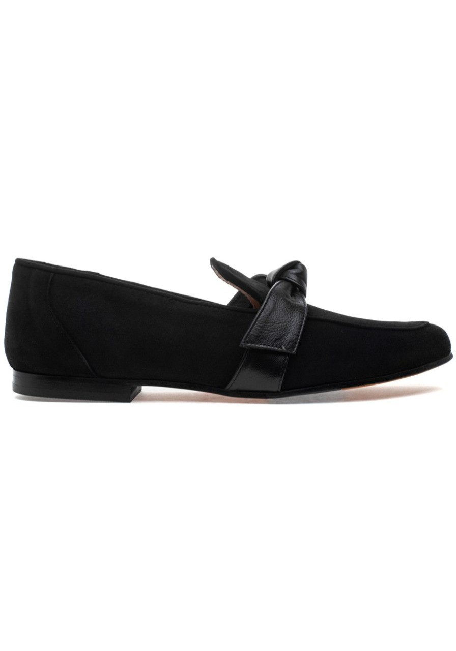 Women 275 Central Loafers & Oxfords | Pamela Loafer Black Suede