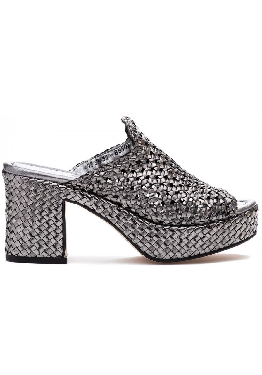 Women 275 Central Sandals | Parker Sandal Pewter Leather