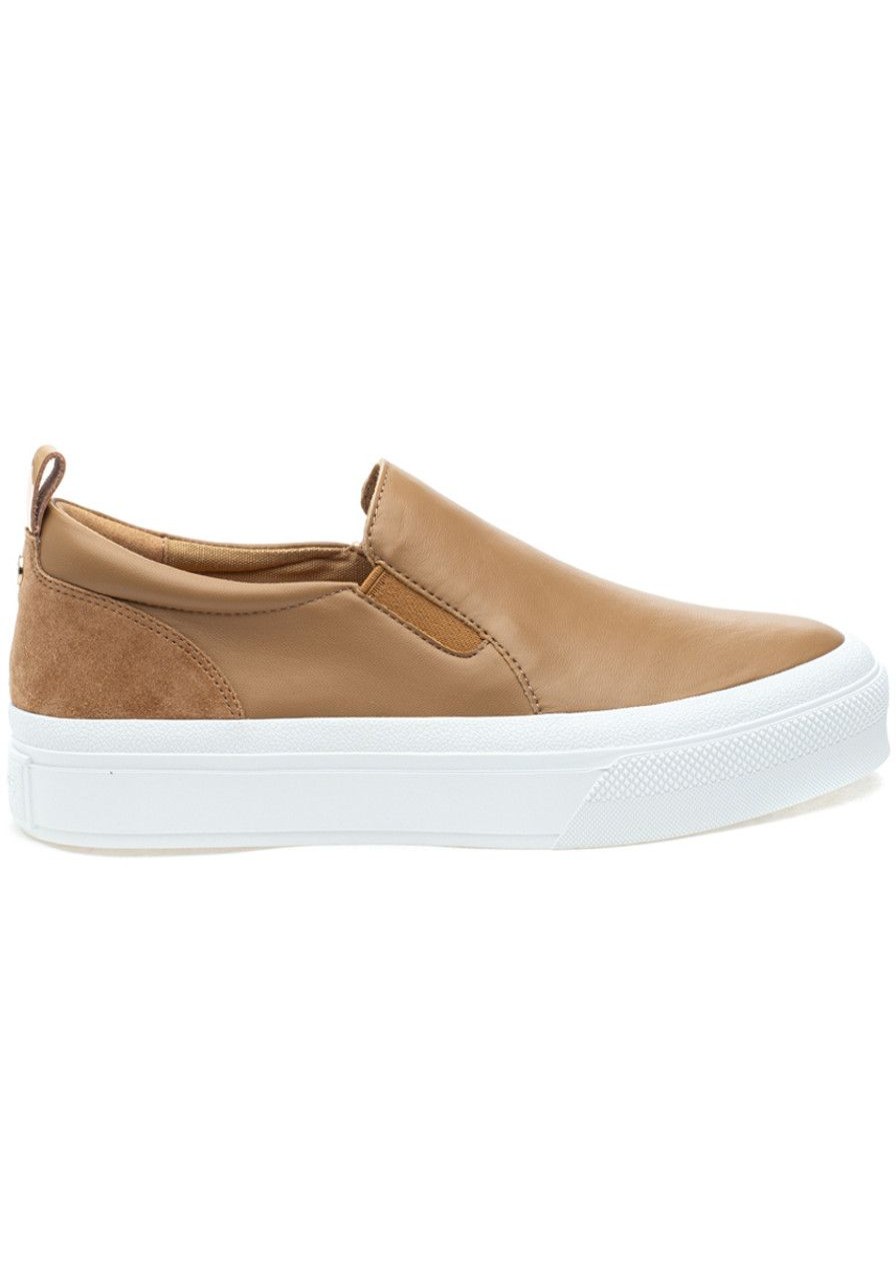 Women J/Slides Sneakers | Gia Sneaker Nude Leather