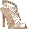 Women Lola Cruz Sandals | 065Z37Bk Sandal Champagne Leather
