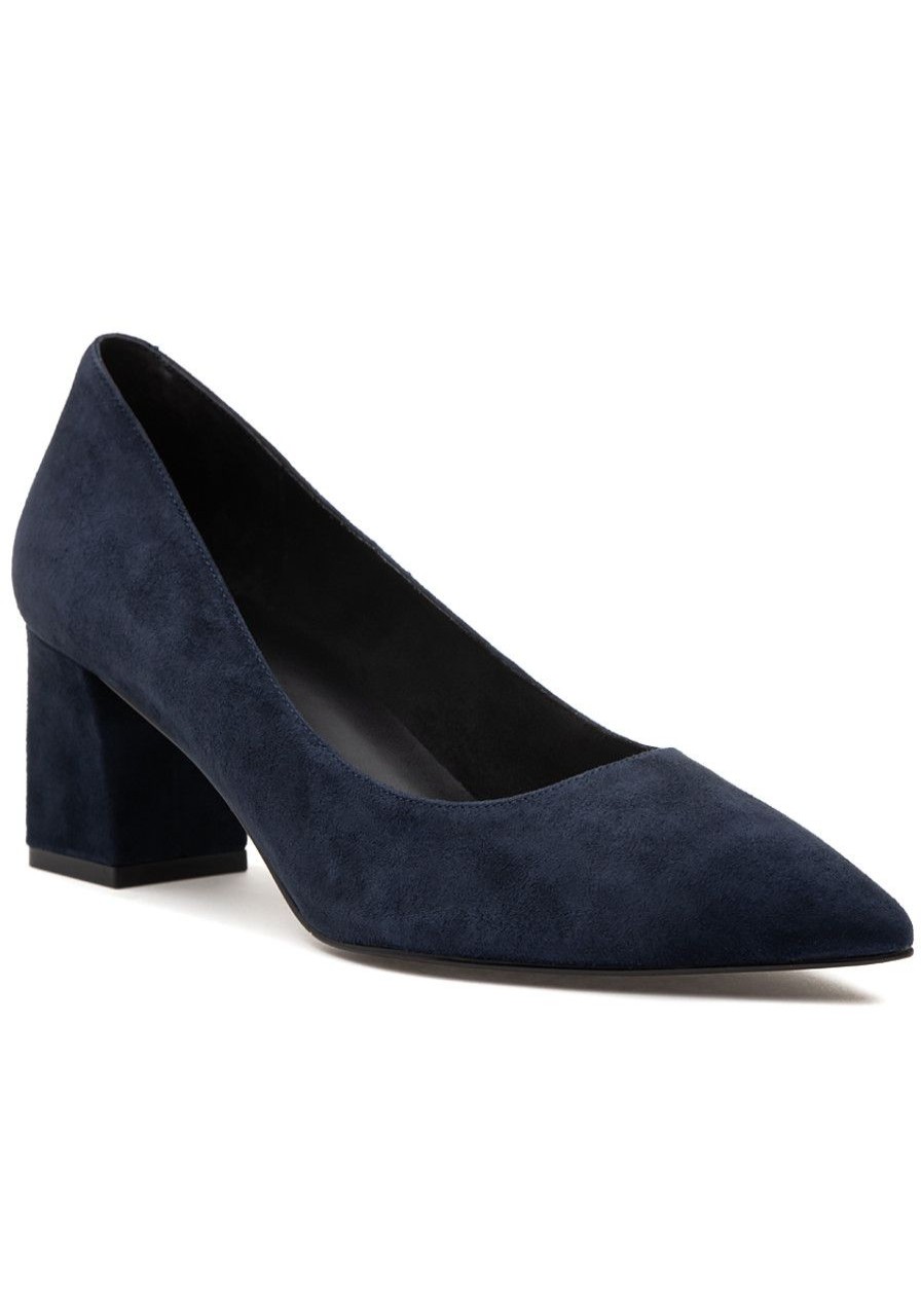 Women Jildor Pumps | Molly Pump Navy Suede