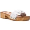 Women 275 Central Mules & Clogs | Piper Sandal White Leather