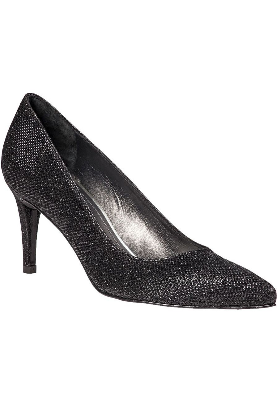 Women Stuart Weitzman Pumps | Pinot Evening Pump Black Fabric