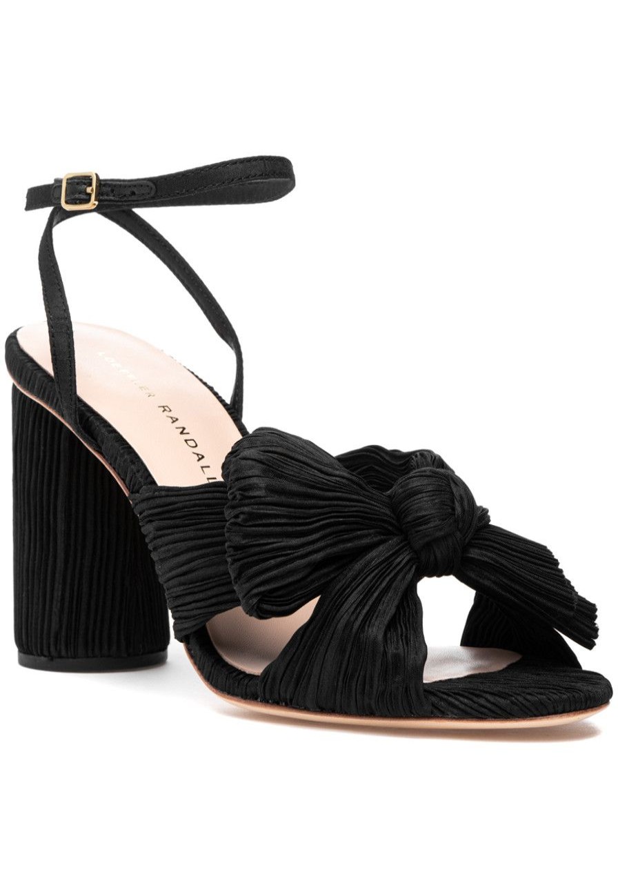 Women Loeffler Randall Sandals | Camellia Sandal Black