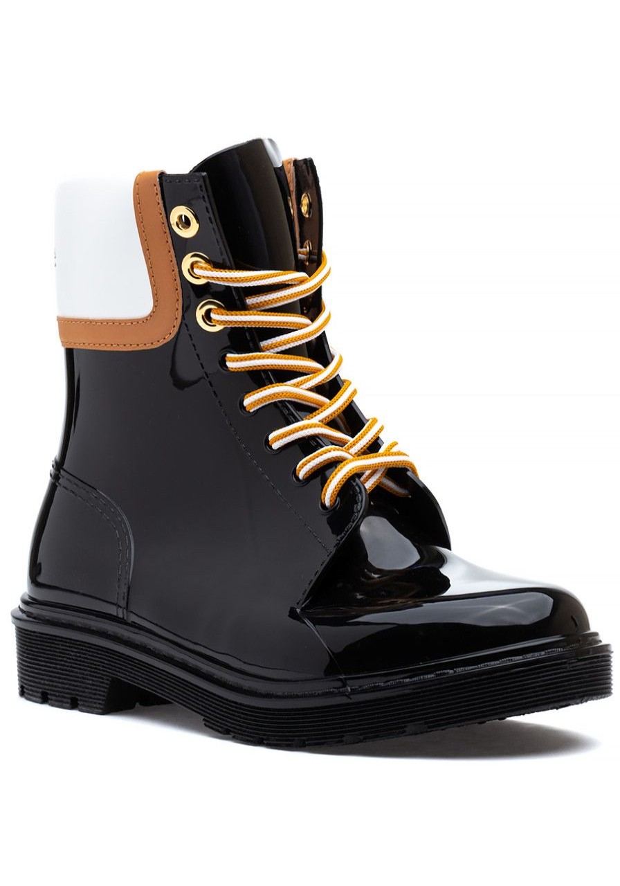 Women See by Chloe Boots | Florrie Rain Boot Black