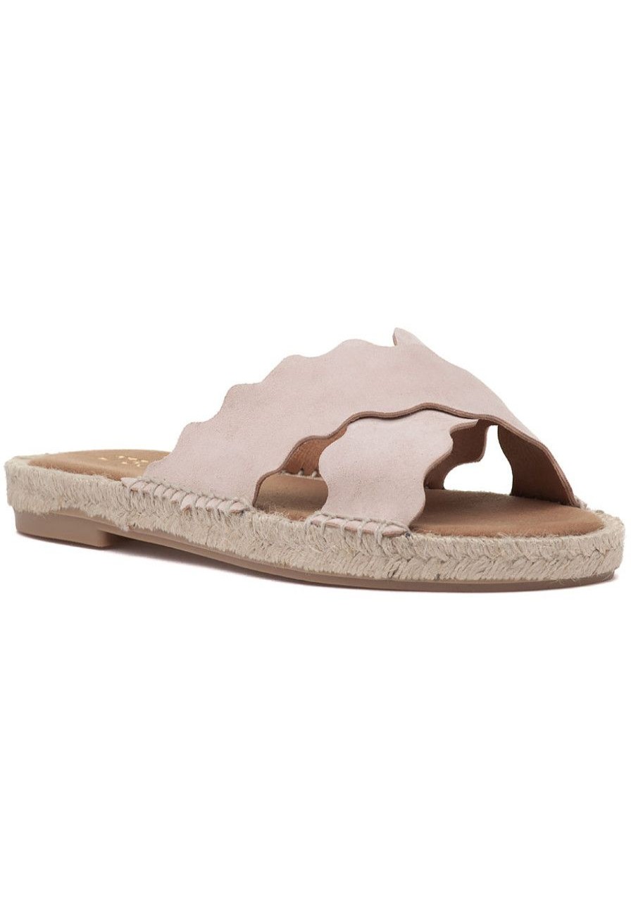 Women 275 Central Sandals | Mito-Bsm Espadrille Sandal Nude Suede