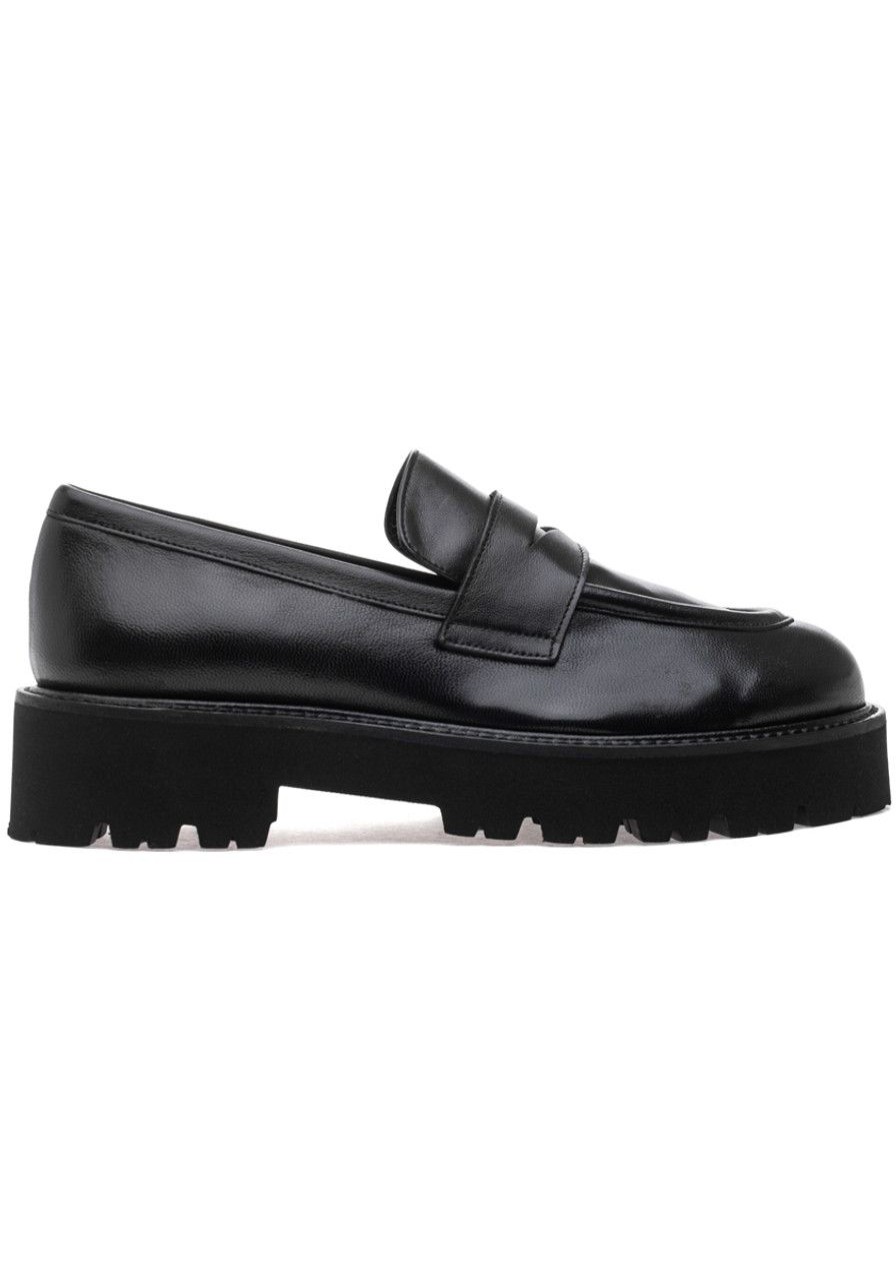 Women 275 Central Loafers & Oxfords | Paulina Loafer Black Leather