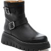 Women J/Slides Boots | Texas Boot Black Leather