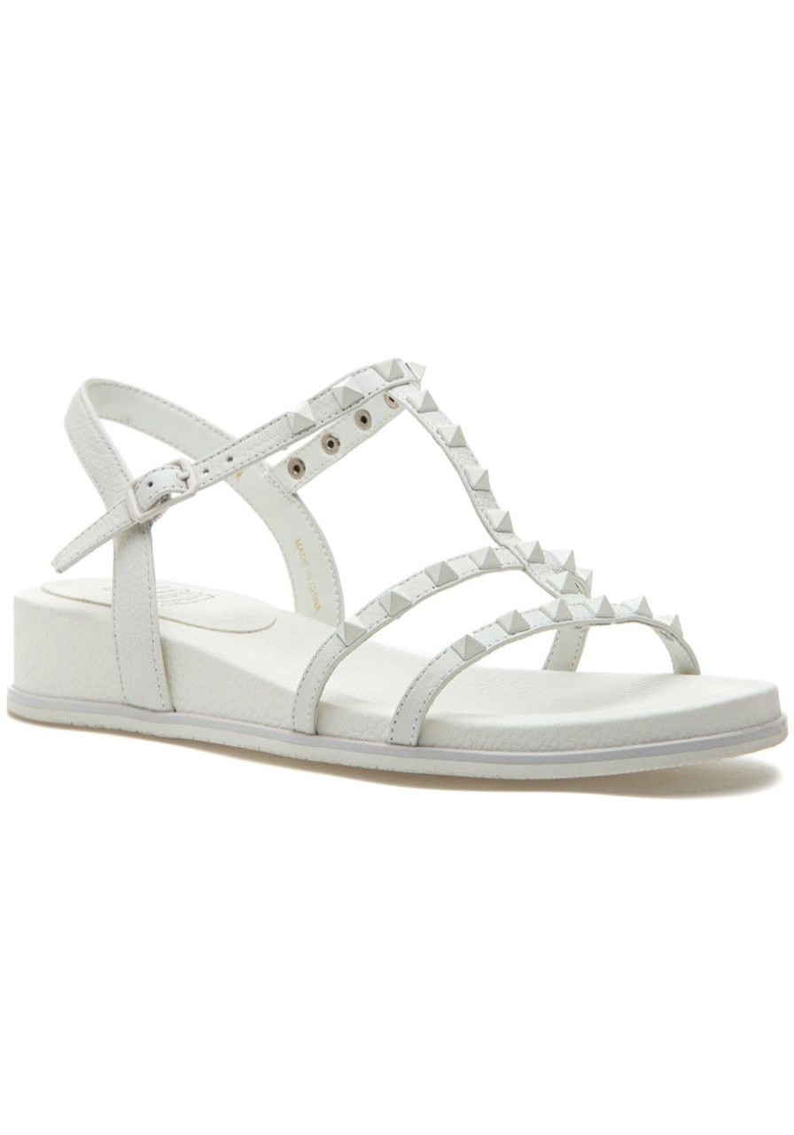 Women Jildor Sandals | Nelina Sandal White Leather