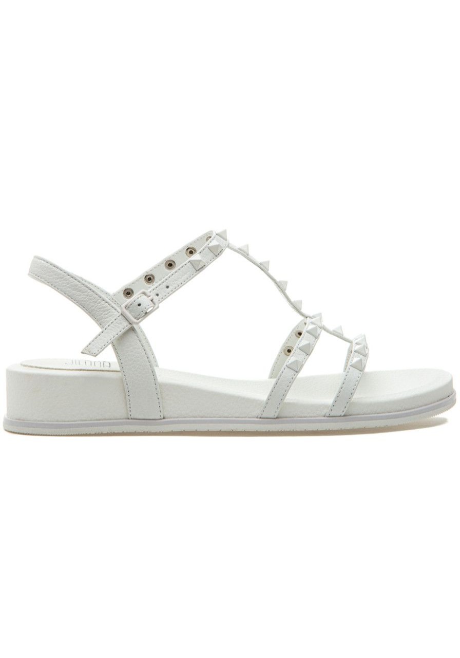 Women Jildor Sandals | Nelina Sandal White Leather