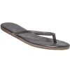 Women Tkees Sandals | Glitters Flip Flop Moonshine Pewter Leather