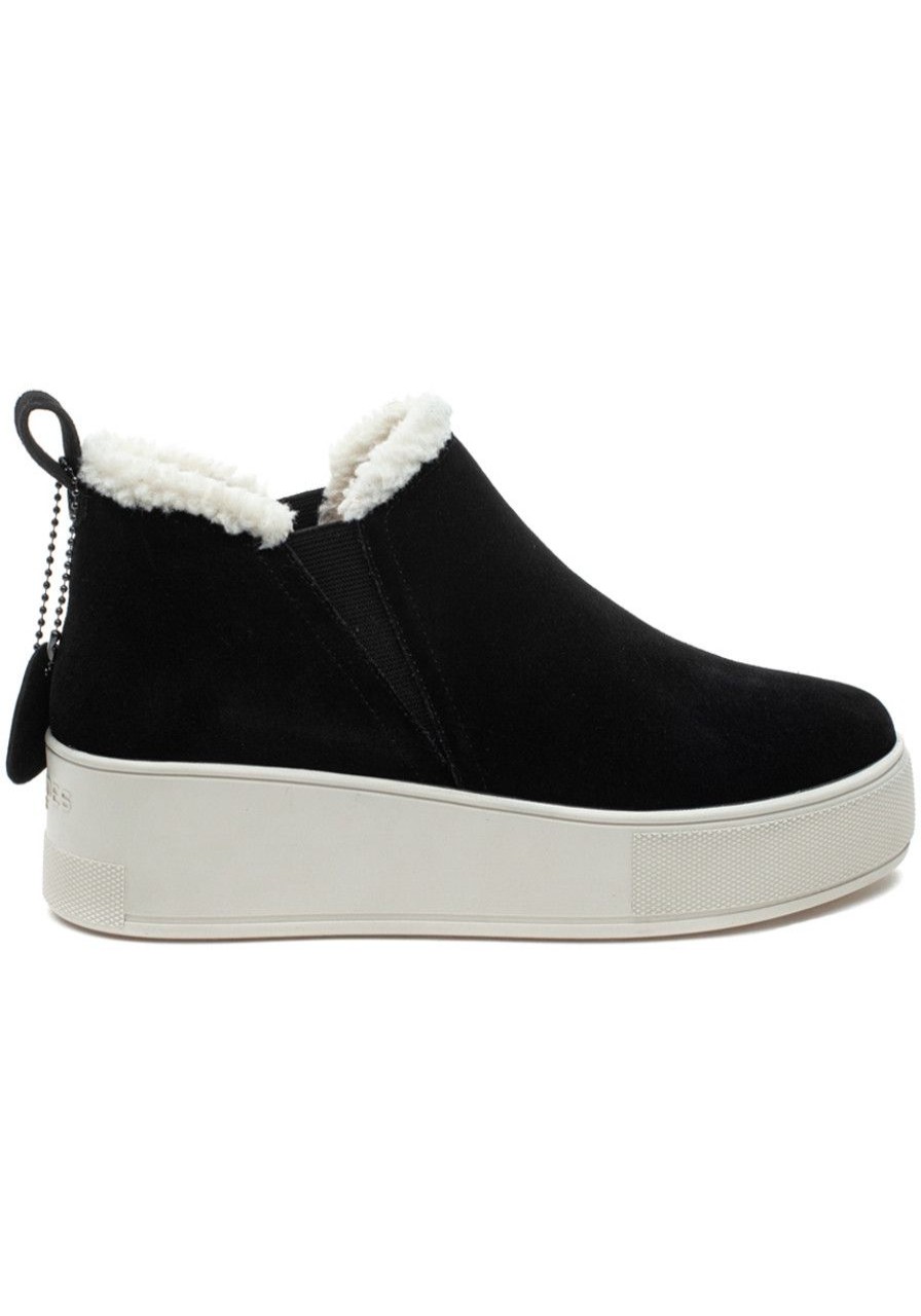 Women J/Slides Boots | Magic Boot Black Waterproof Suede