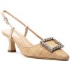 Women 275 Central Pumps | Forest Pump Natural Raffia