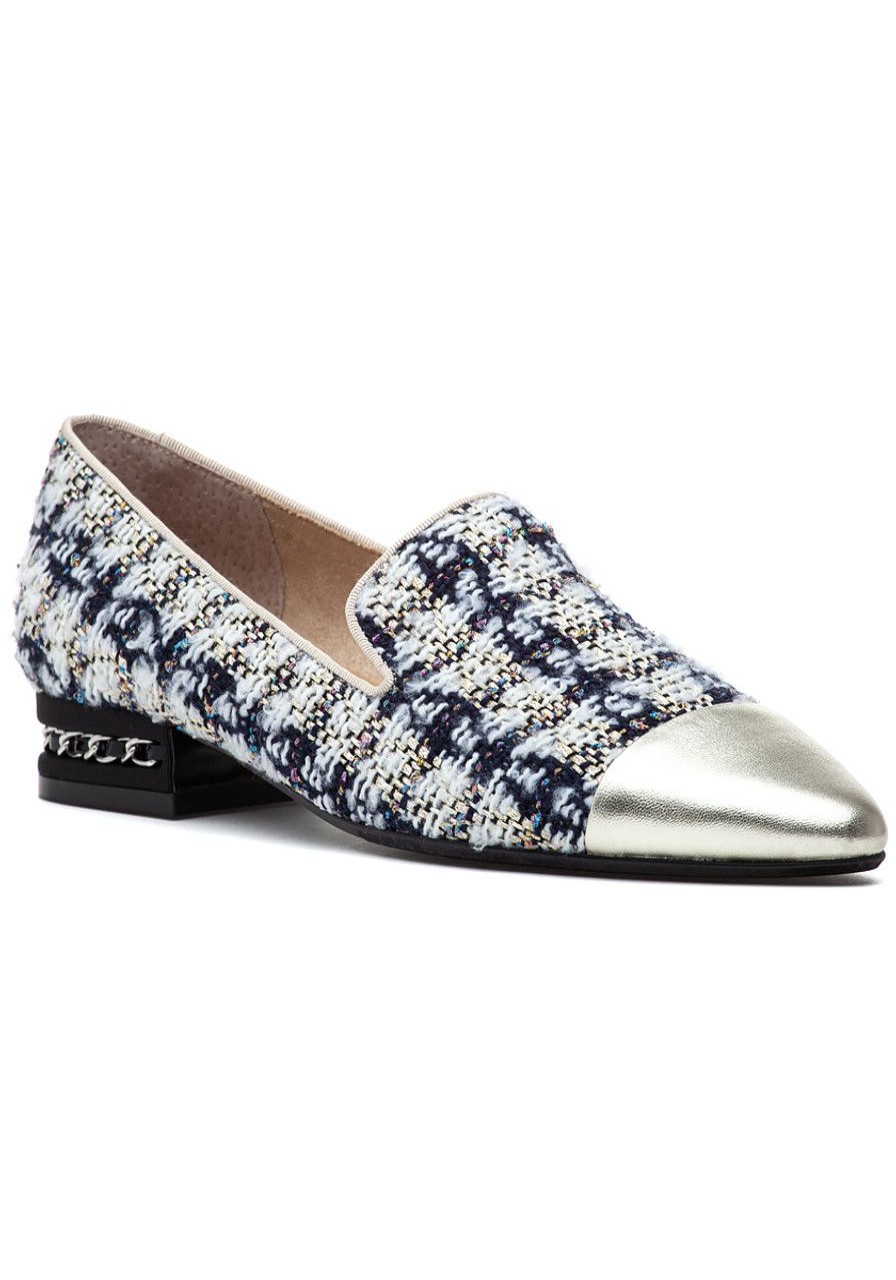 Women Jildor Flats | Fae Loafer Angora Nottingham