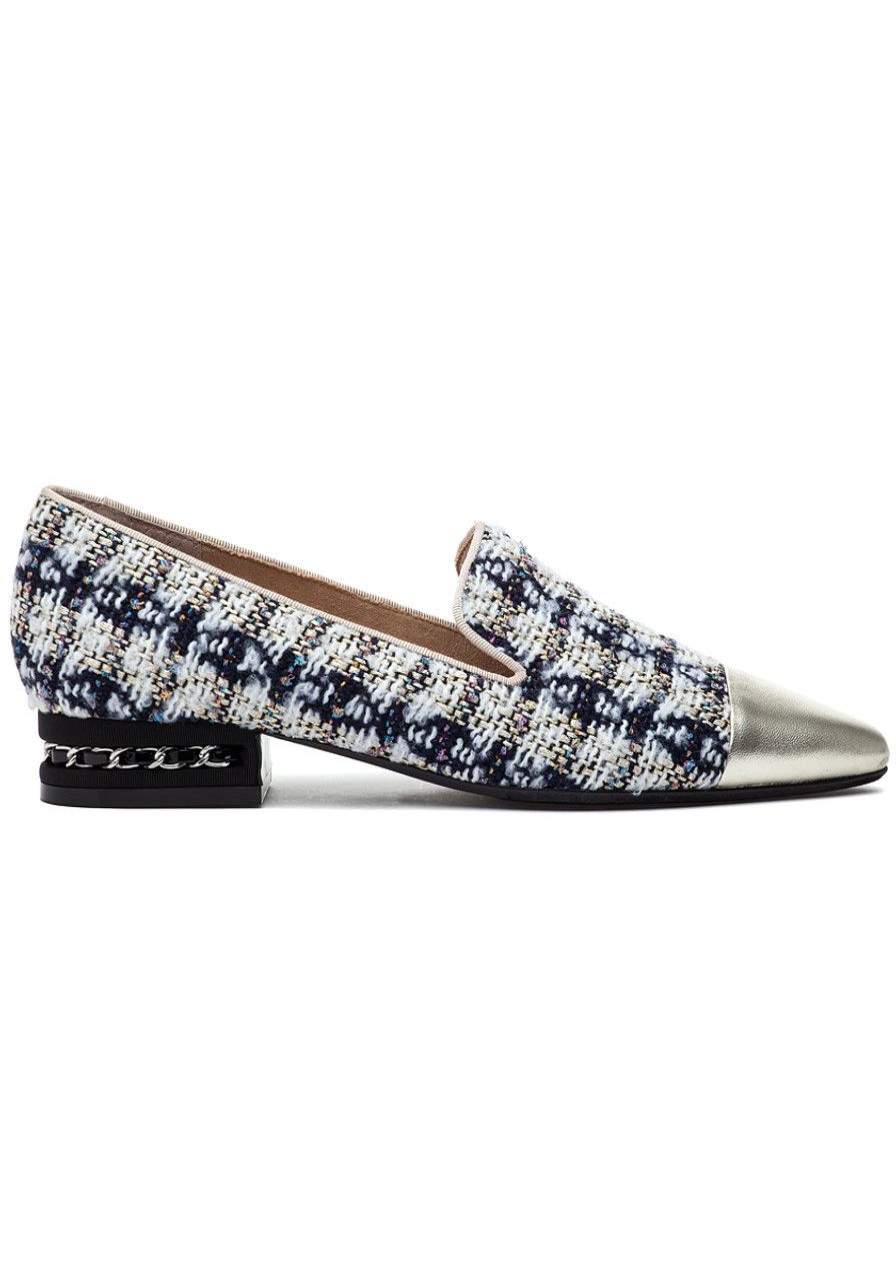 Women Jildor Flats | Fae Loafer Angora Nottingham