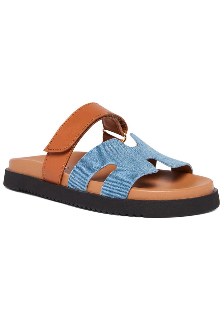 Women Steve Madden Sandals | Mayven Sandal Denim Multi