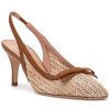 Women Roberto Festa Pumps | Baxo Pump Cuoio/Raffia
