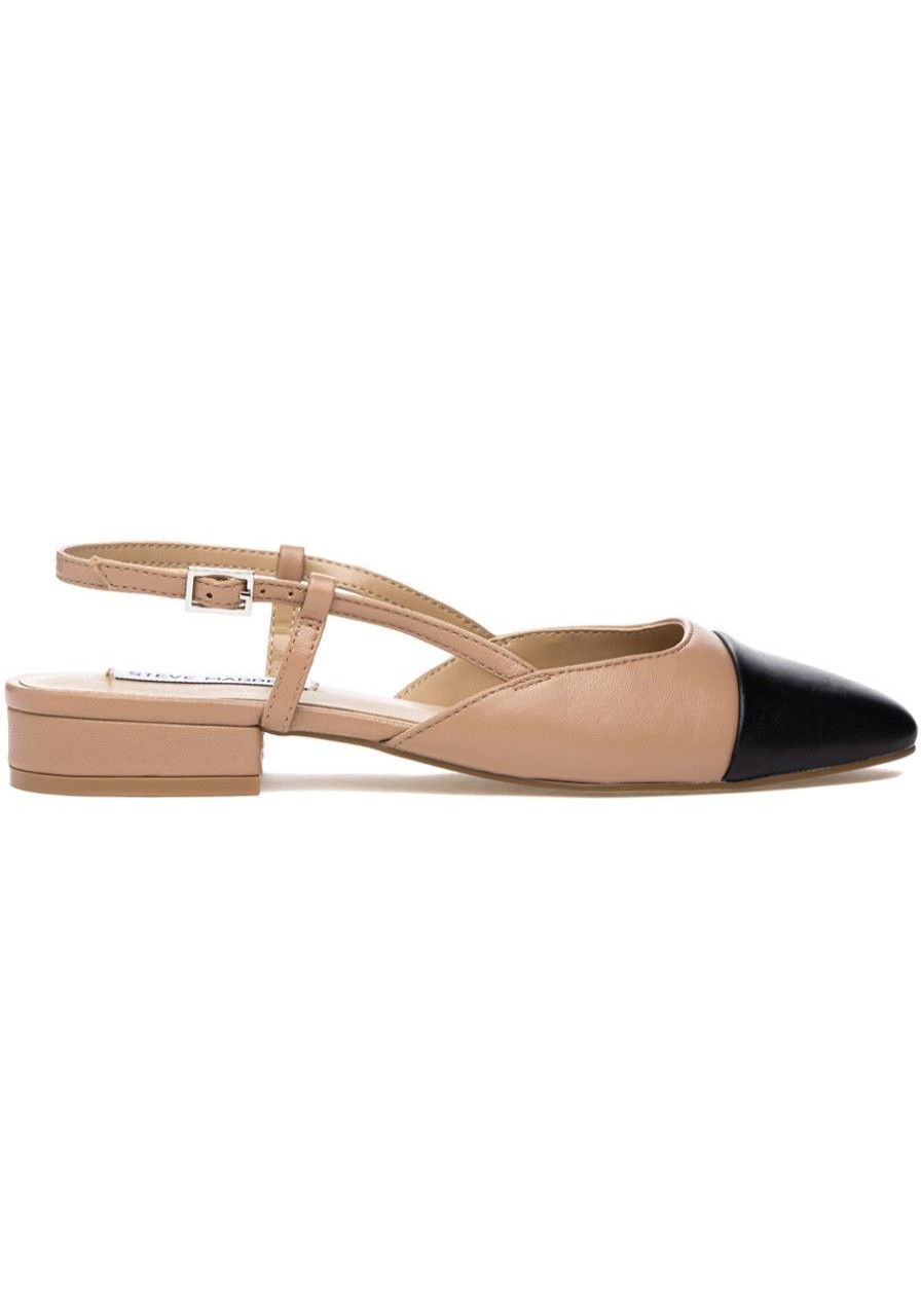 Women Steve Madden Flats | Belinda Flat Tan Leather