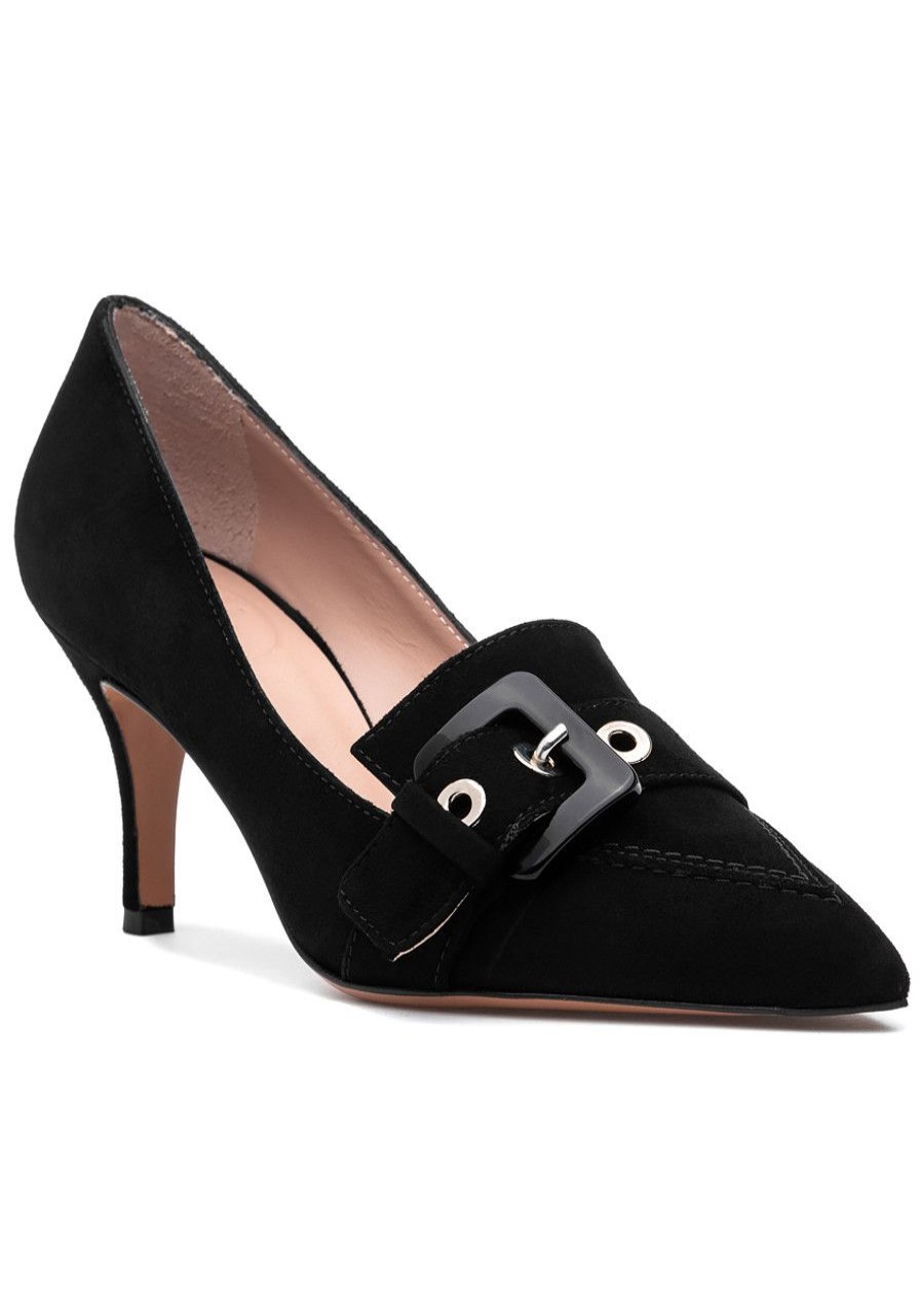 Women Roberto Festa Pumps | Amada Pump Black Suede