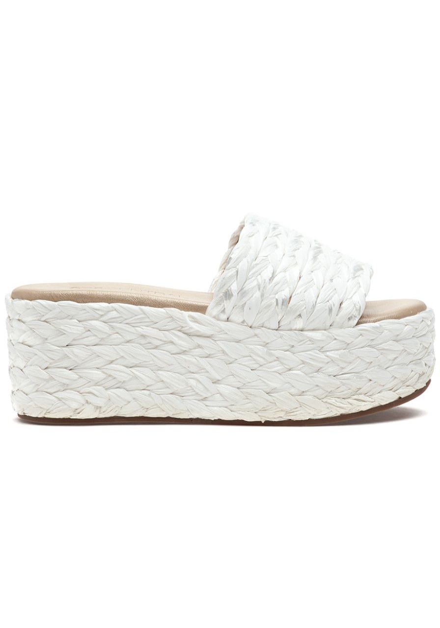 Women 275 Central Sandals | Cody Sandal White Raffia