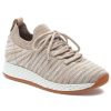 Women Urban Sport Sneakers | Opy Sneaker Sand 2-Tone Knit