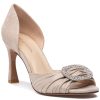 Women Pelle Moda Pumps | Huxley Pump Dark Taupe Suede