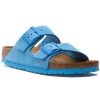 Women Birkenstock Sandals | Arizona Sandal Sky Blue Suede