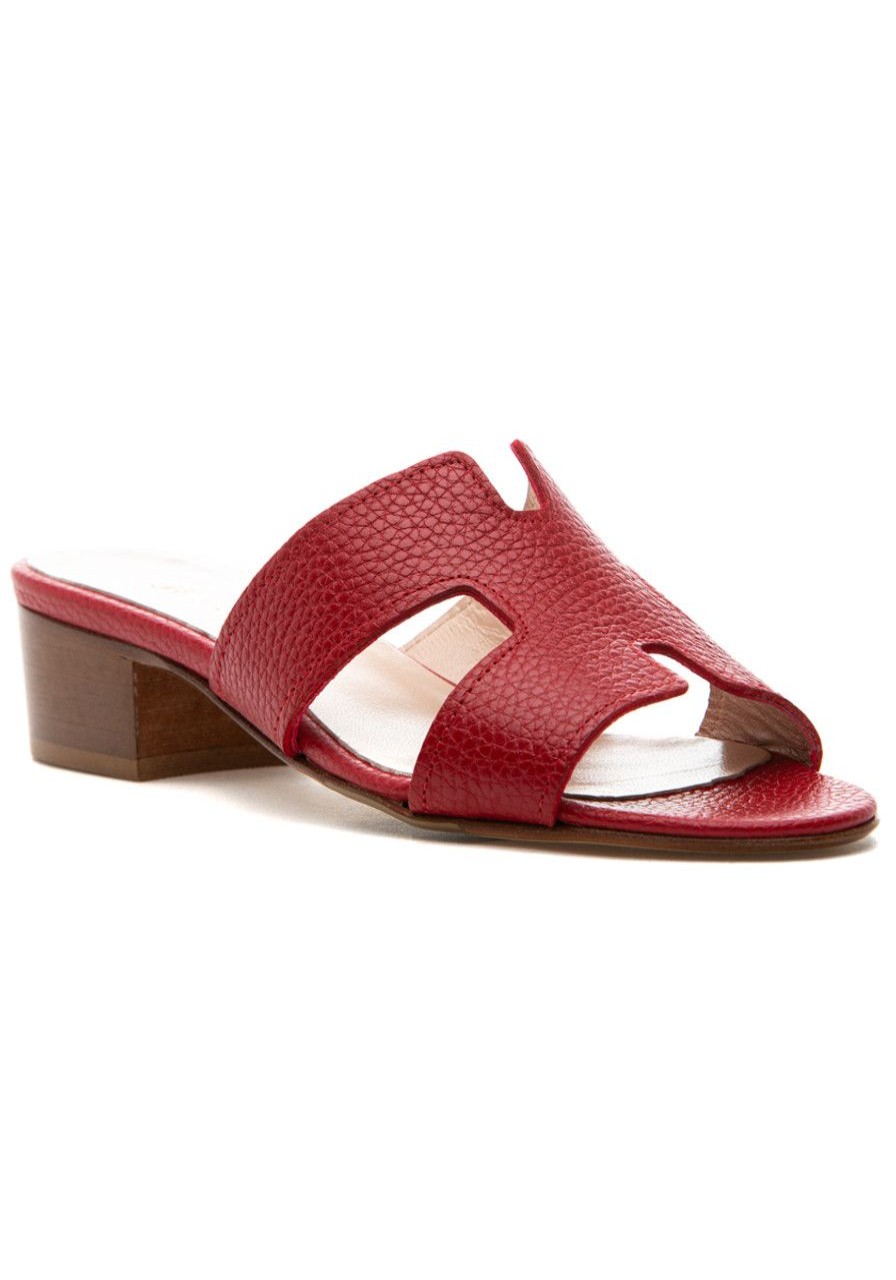 Women 275 Central Sandals | Perri Sandal Red Leather