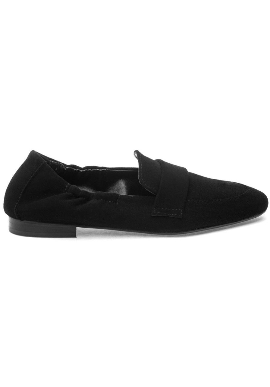 Women 275 Central Flats | Livia Loafer Black Suede