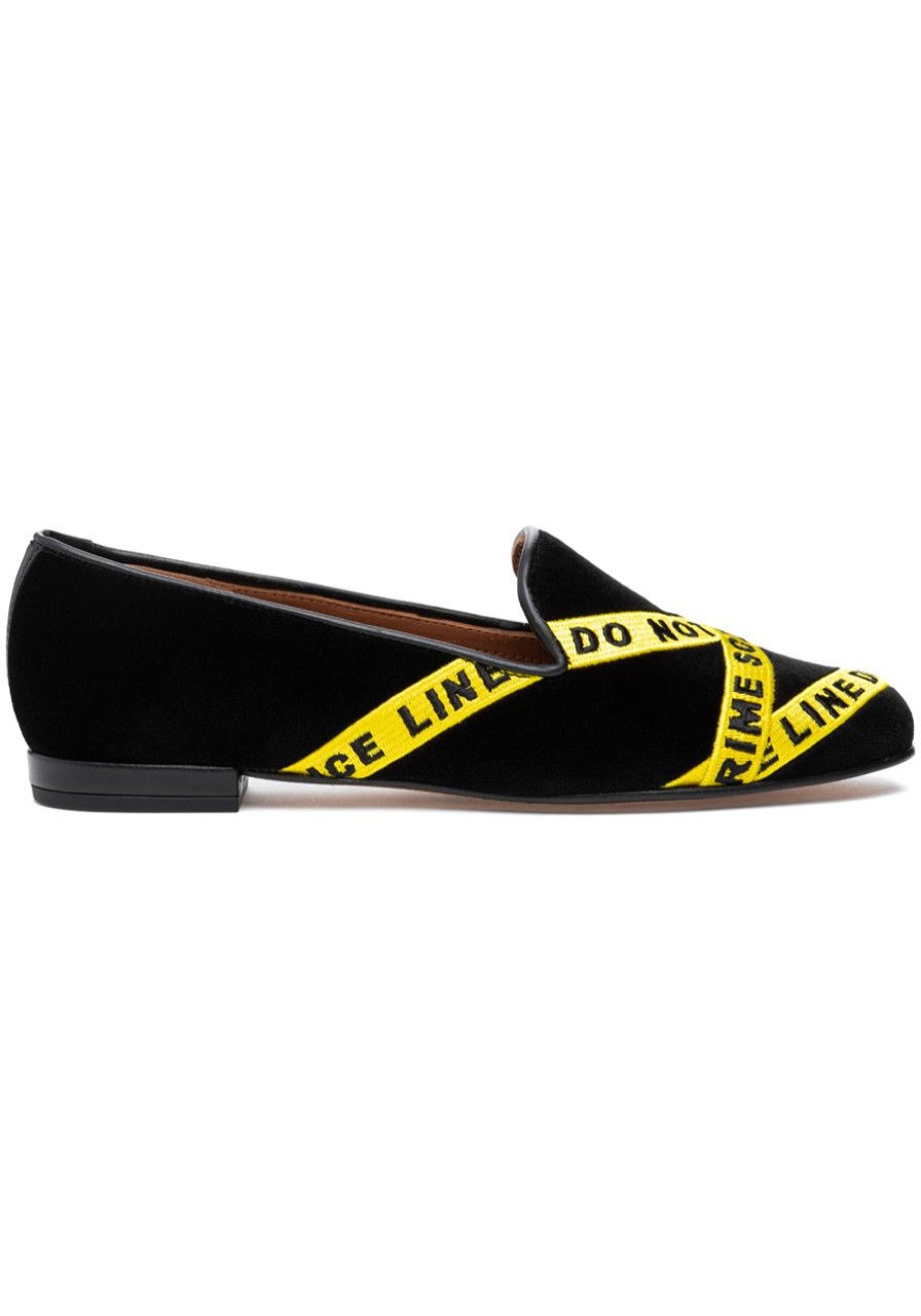 Women Jon Josef Loafers & Oxfords | G-Donotcross Loafer Black Velvet