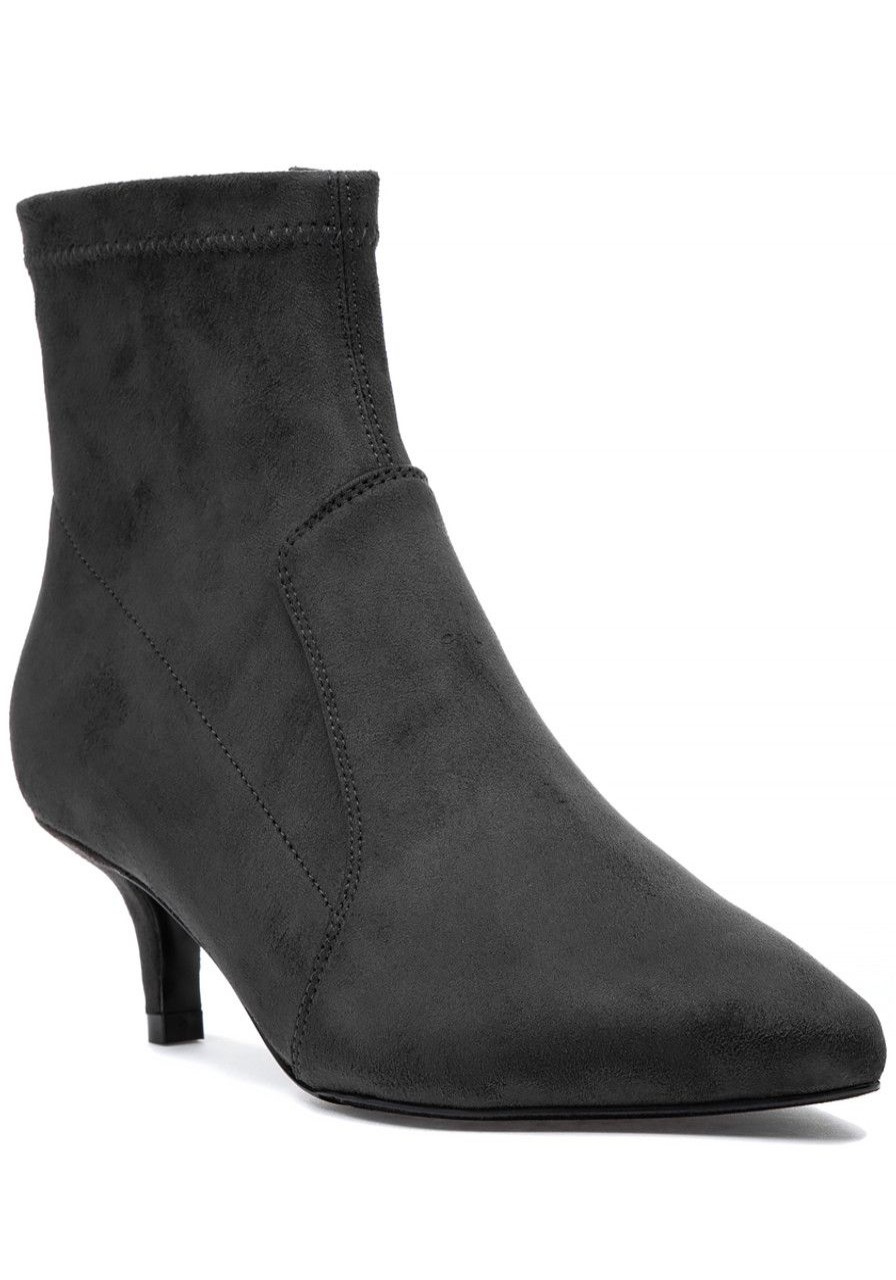 Women Jildor Boots | Talk Boot Grey Suede