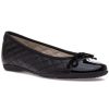 Women French Sole Flats | Passport Ballet Flats Black Leather