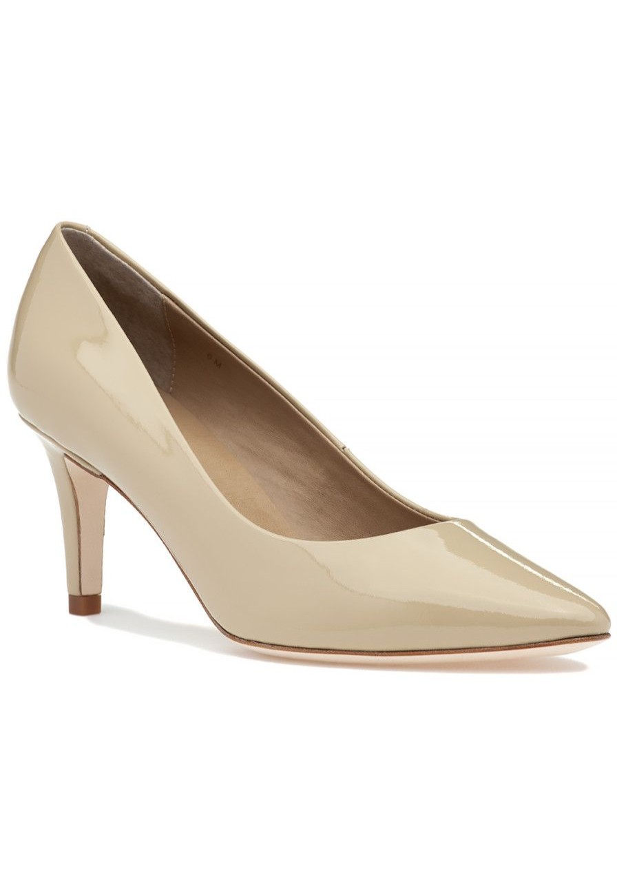 Women Jildor Pumps | Happy Pump Nude Patent