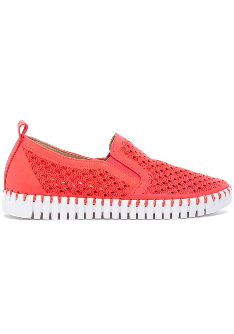 Women Ilse Jacobsen Sneakers | Tulip 140 Sneaker Raspberry