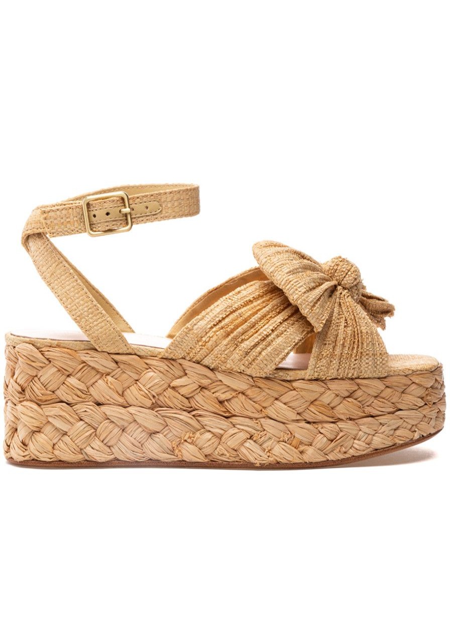 Women Loeffler Randall Sandals | Gaby Sandal Natural Raffia