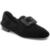 Women 275 Central Flats | Love Loafer Black Suede