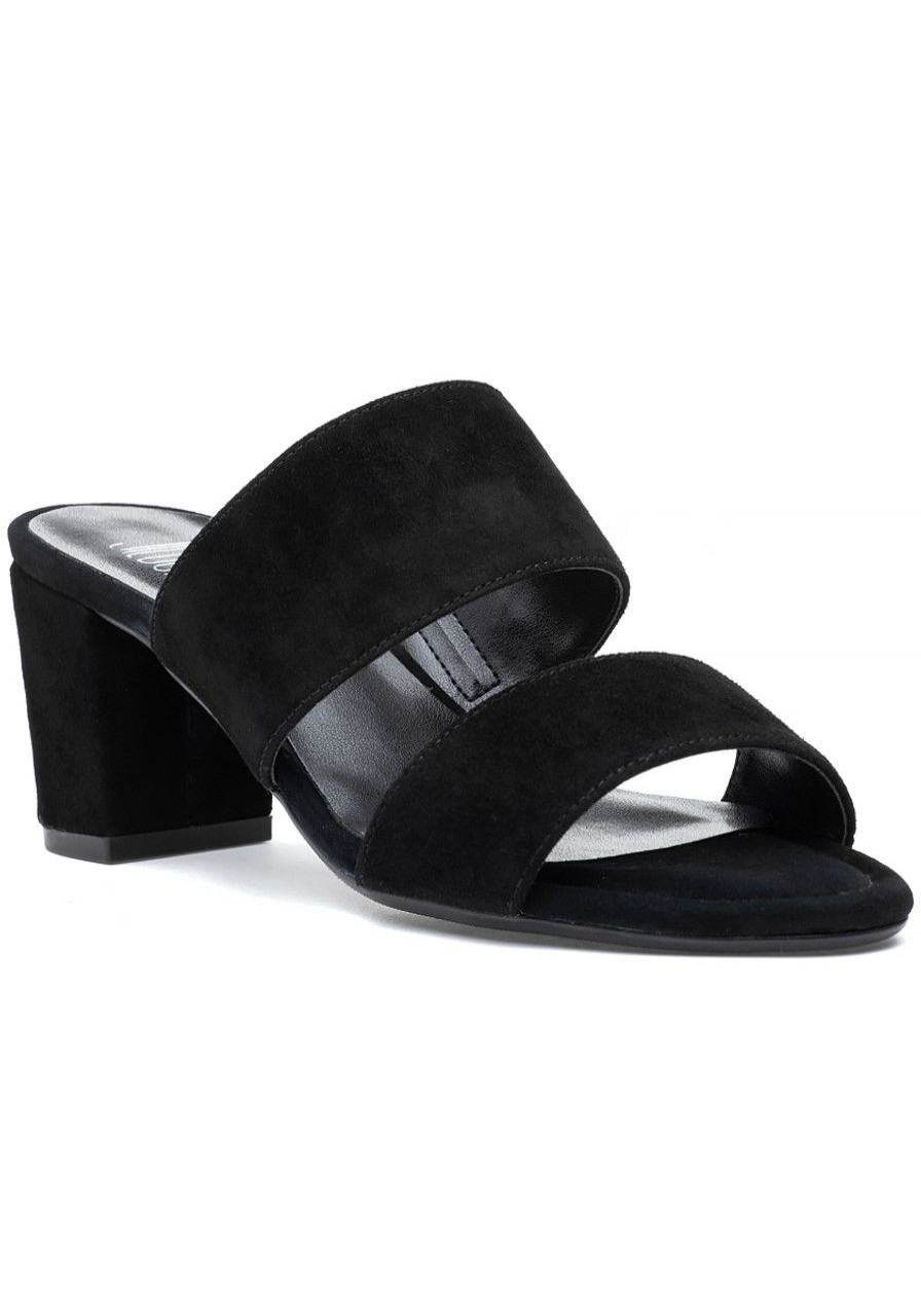 Women Jildor Sandals | Maiden Sandal Black Suede