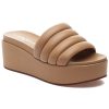 Women J/Slides Sandals | Quirky Sandal Nude Leather