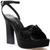 Women 275 Central Sandals | Miles Sandal Black Satin