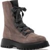 Women Jildor Boots | Zabou Boot Dark Taupe Waterproof Suede